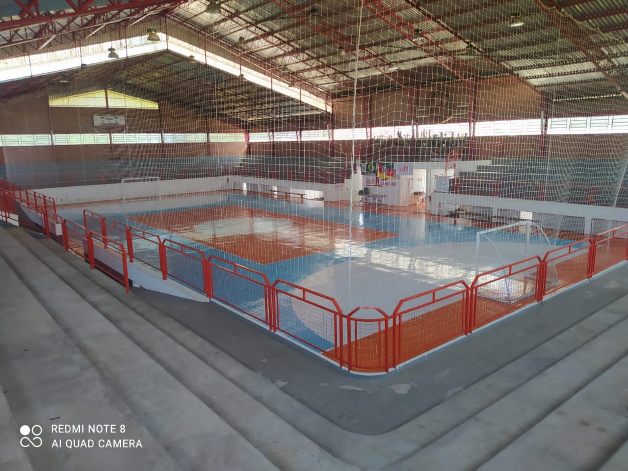 Ginásio - Quadra Futsal e Vôlei 